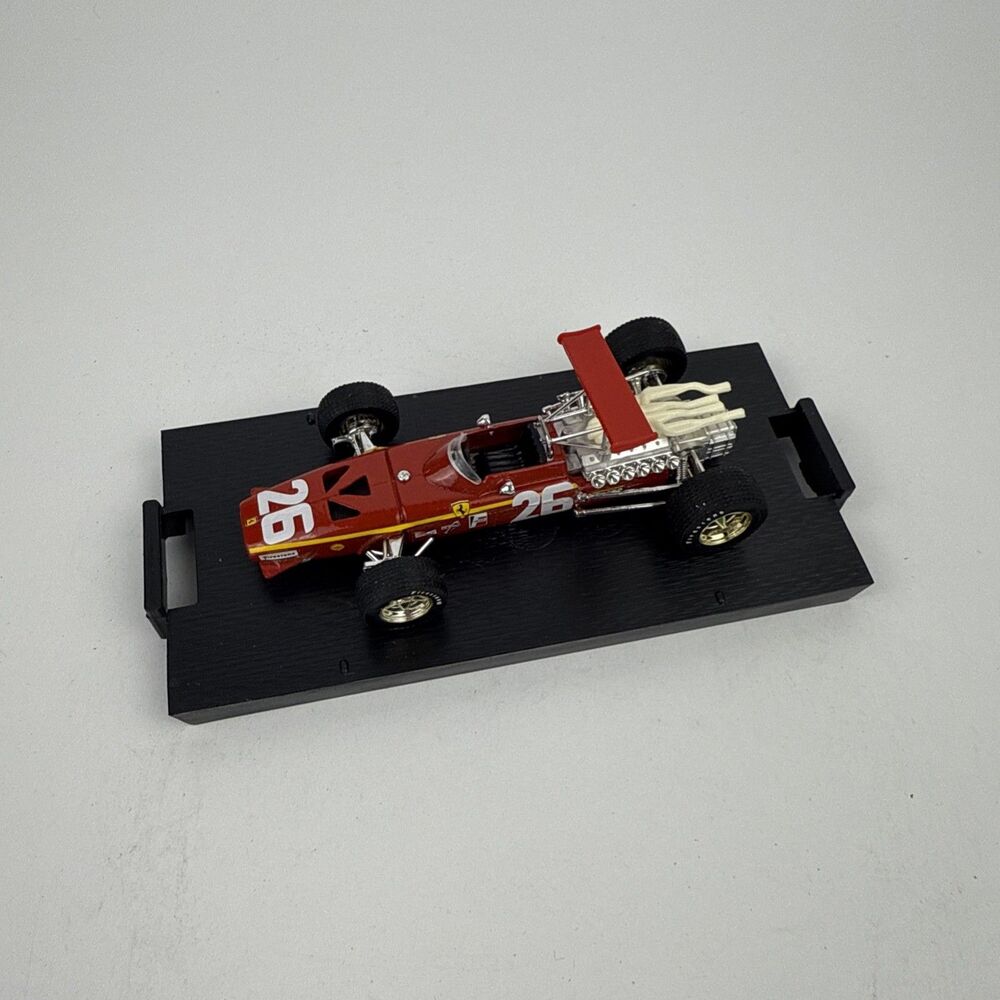Brumm Models 1:43 Scale R171 - 1968 Ferrari 312F1 HP400 Red #26